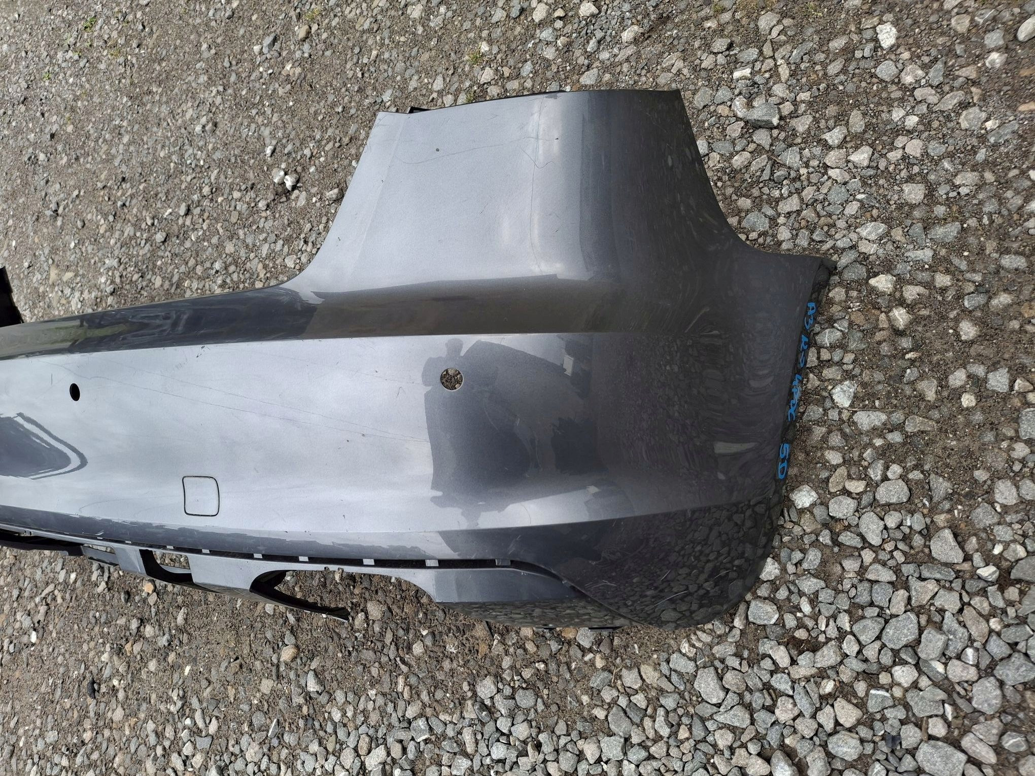 bumper rear AUDI A3 SPORTBACK 2012R->2016R 8V