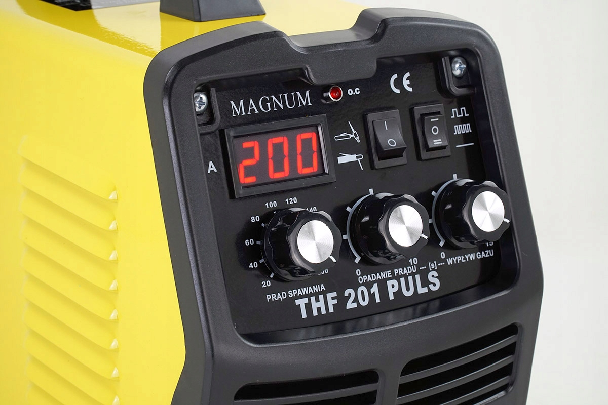 Spawarka inwertorowa TIG DC 200A 230V MAGNUM 200P Kod producenta TIG DC Z PULSEM - MAGNUM THF 201P DC APS