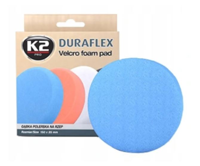 

K2 Duraflex Gąbka Polerska Mocnościerna 150mm