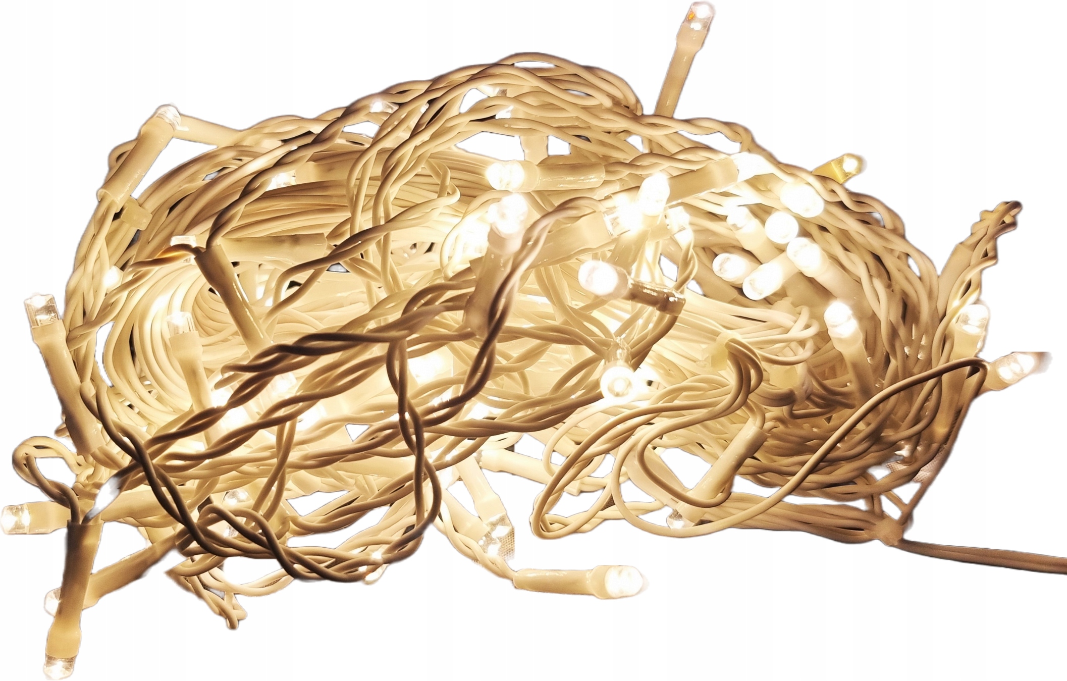 LAMPKI CHOINKOWE SOPLE 100 LED WEW/ZEW PROGRAMATOR Zasilanie sieciowe