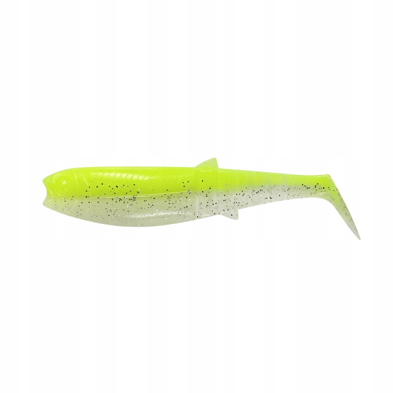 Sg Cannibal Shad 8CM 5G Flou Yellow Glow