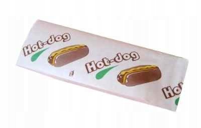 Torebka HOT-DOG amerykański 8 x 22 cm 200szt