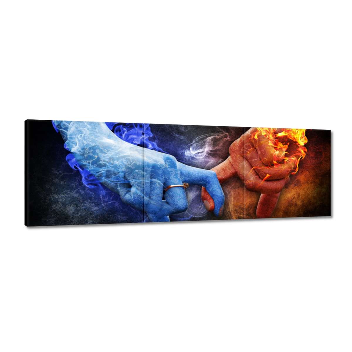 Obrazy 120x40 Těžká láska