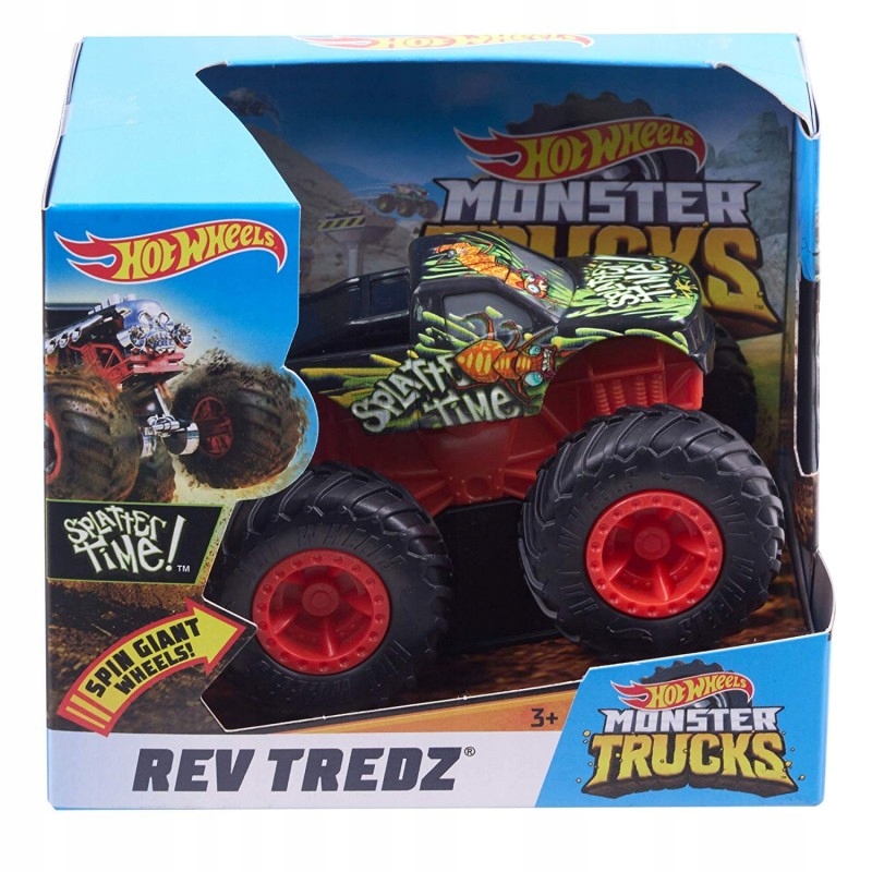 

Hot Wheels MonsterTrucks Pojazd 1:43 Splatter Time