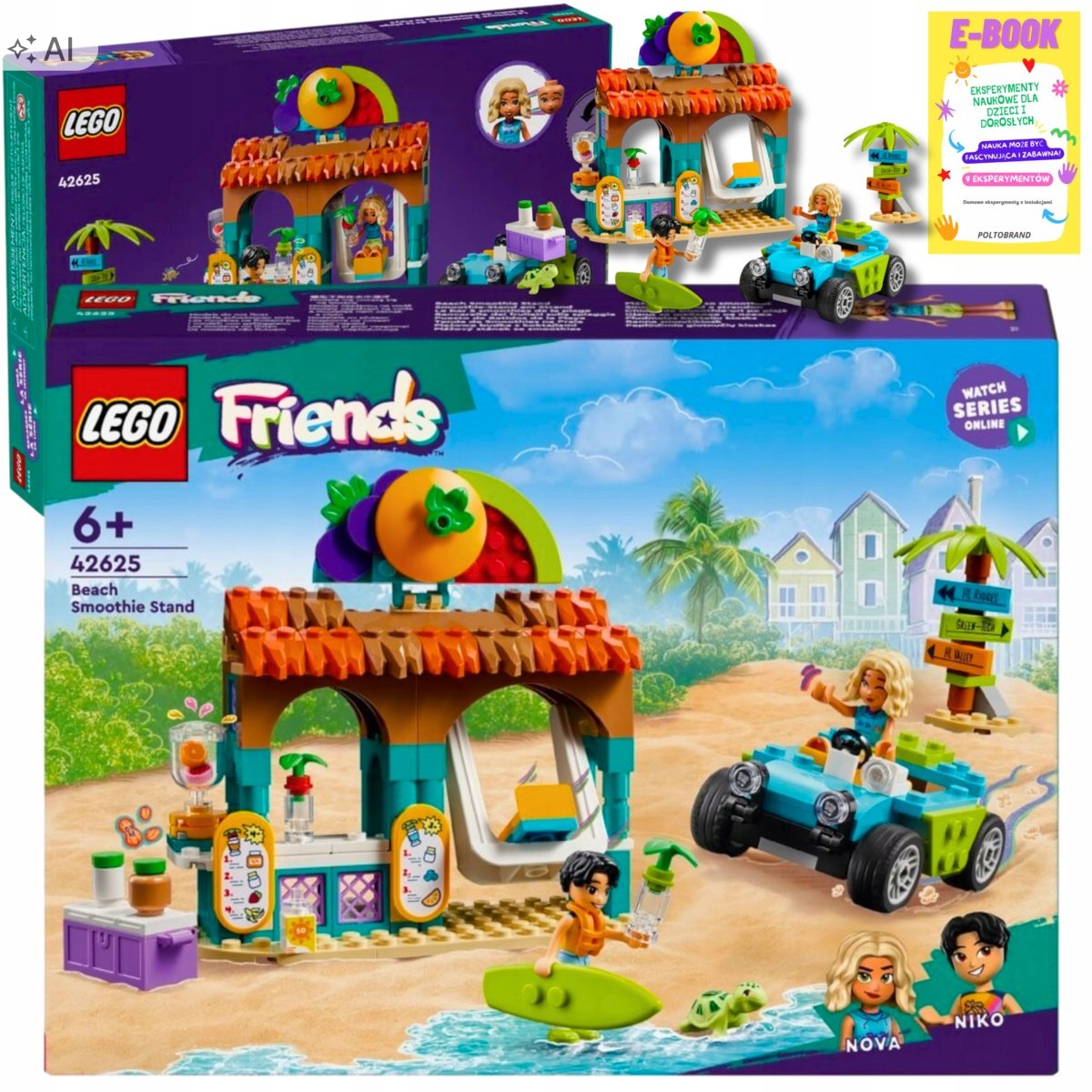 Lego Zestaw Friends Plażowa Budka Koktajlami Dla Córki Ebook