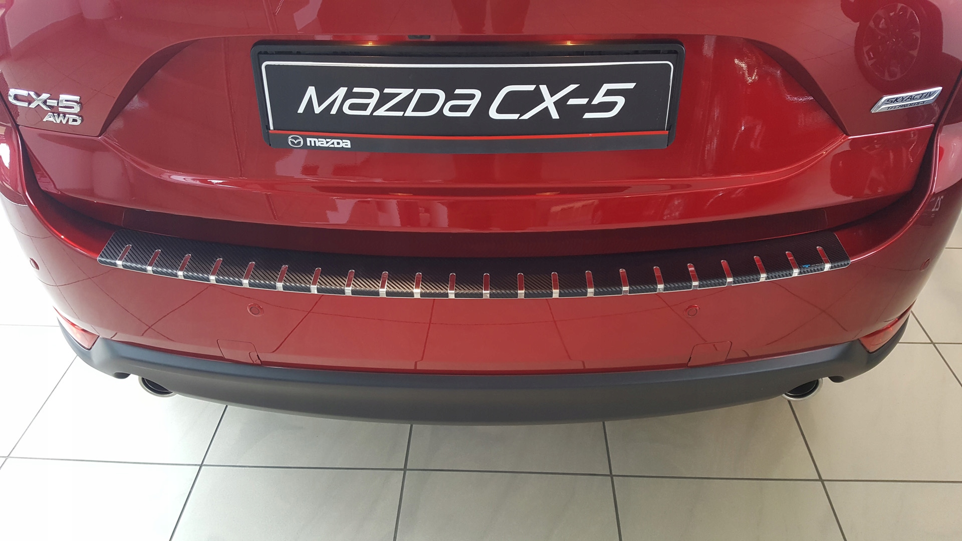 MAZDA CX-5 II 2017- NAKŁADKA LISTWA NA ZDERZAK Producent Alu-frost