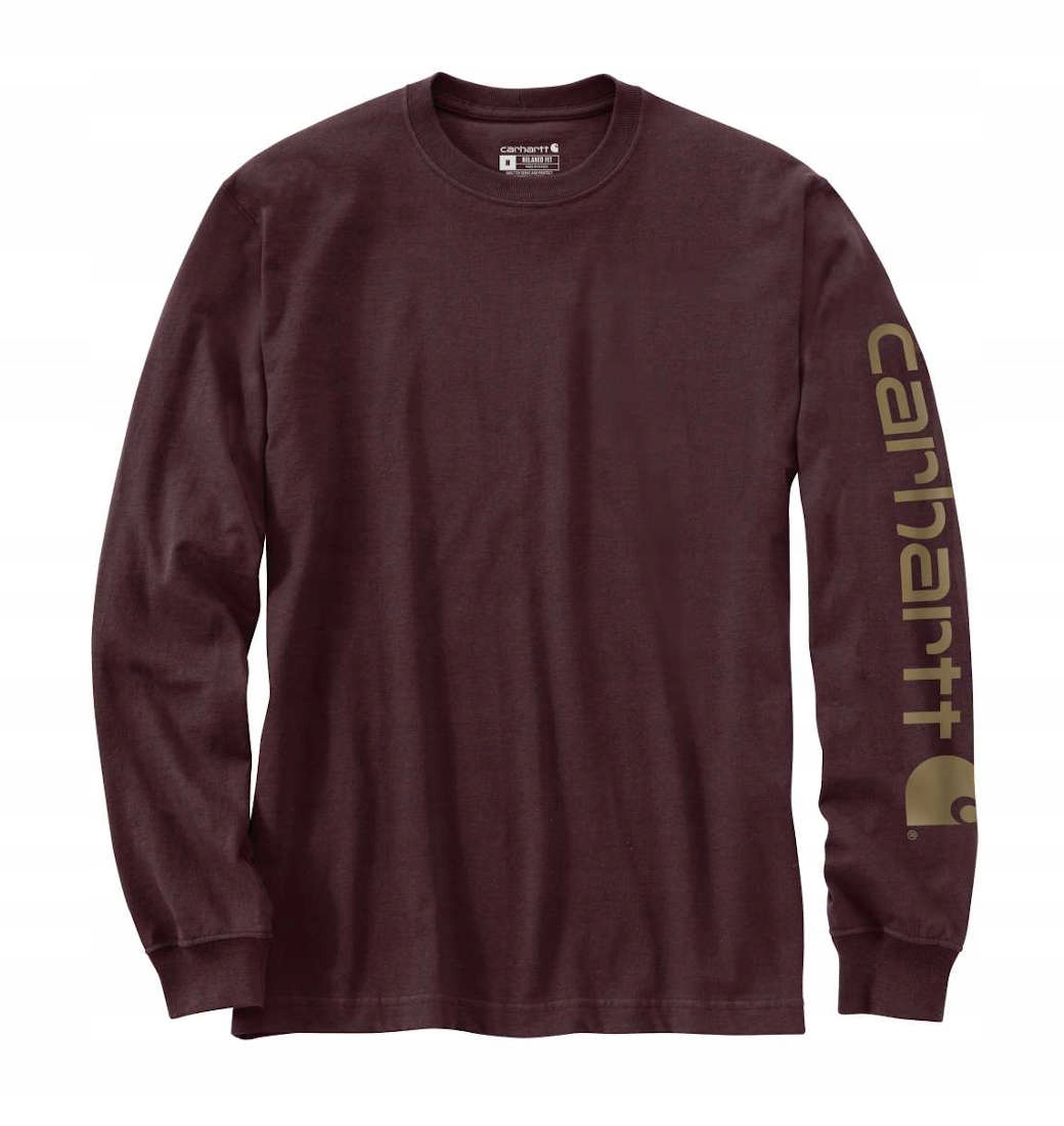 T-shirt longsleeve EK231 Carhartt Bordowy S