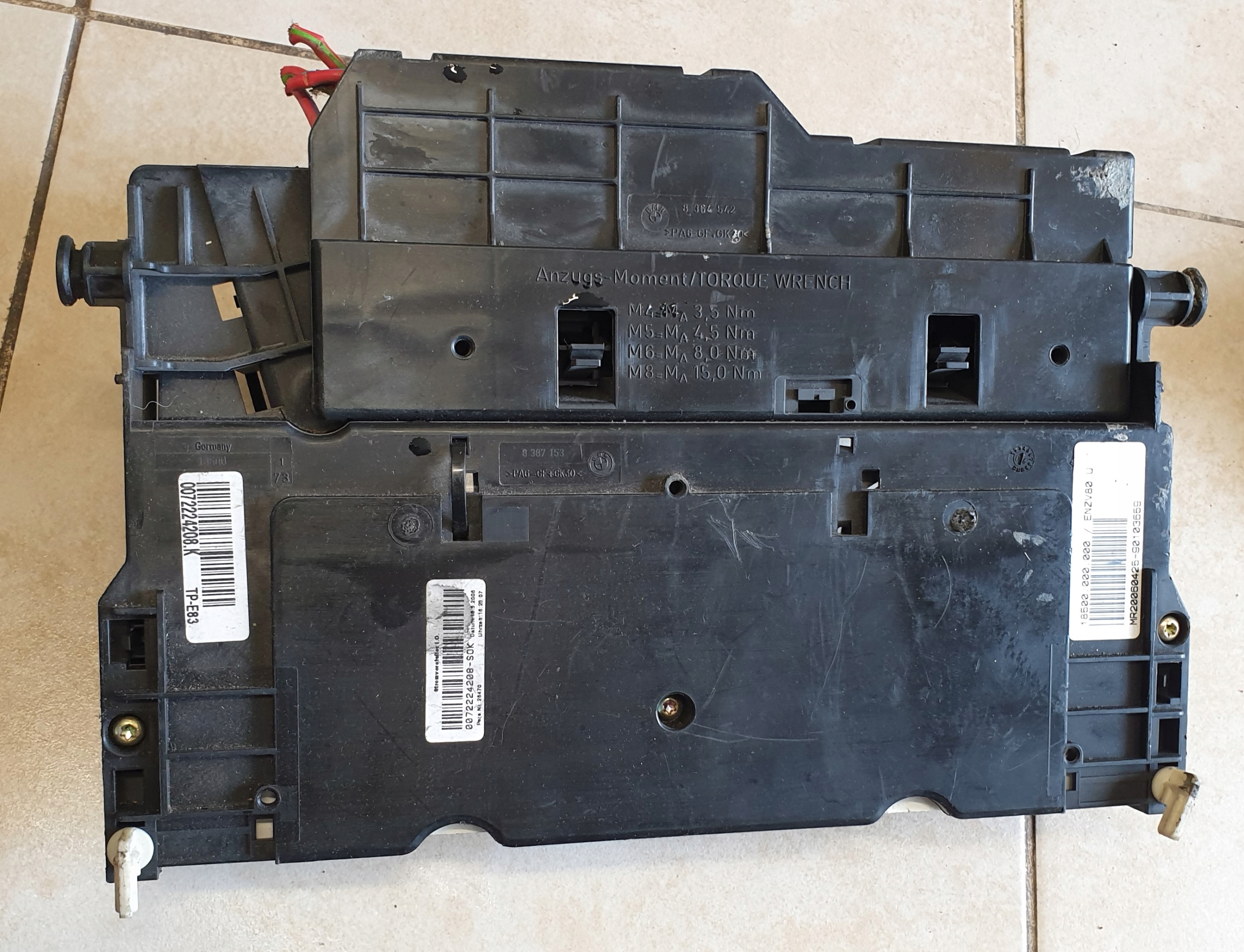 Module fusibles BSI BMW 3 E46 8364540 OE EU