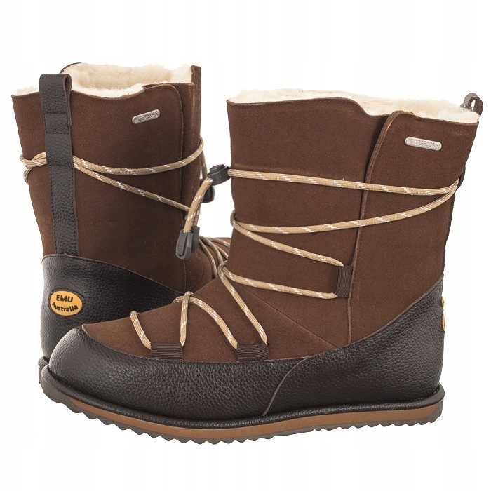 Buty Śniegowce Emu Australia Blackburny Teens Oak/Chene T12603 Brązowe
