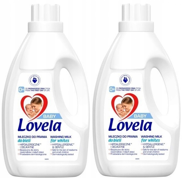 Lovela Baby mleczko do prania do białego 2,9 l