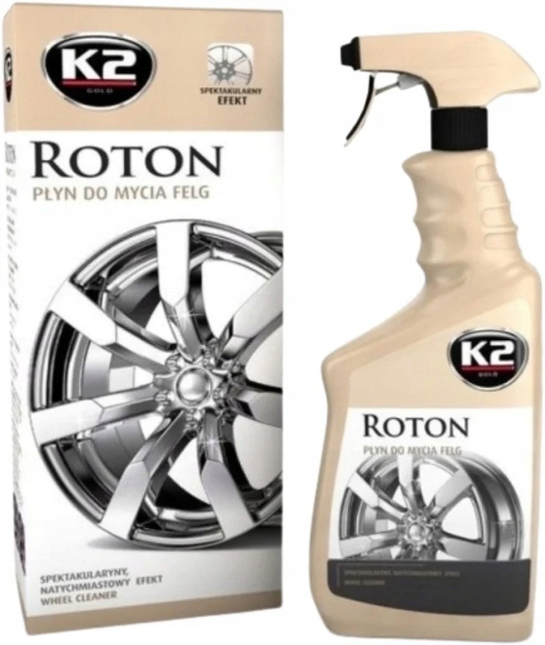 K2 Roton płyn do czyszczenia felg deironizer krwawa felga G167 700 ml