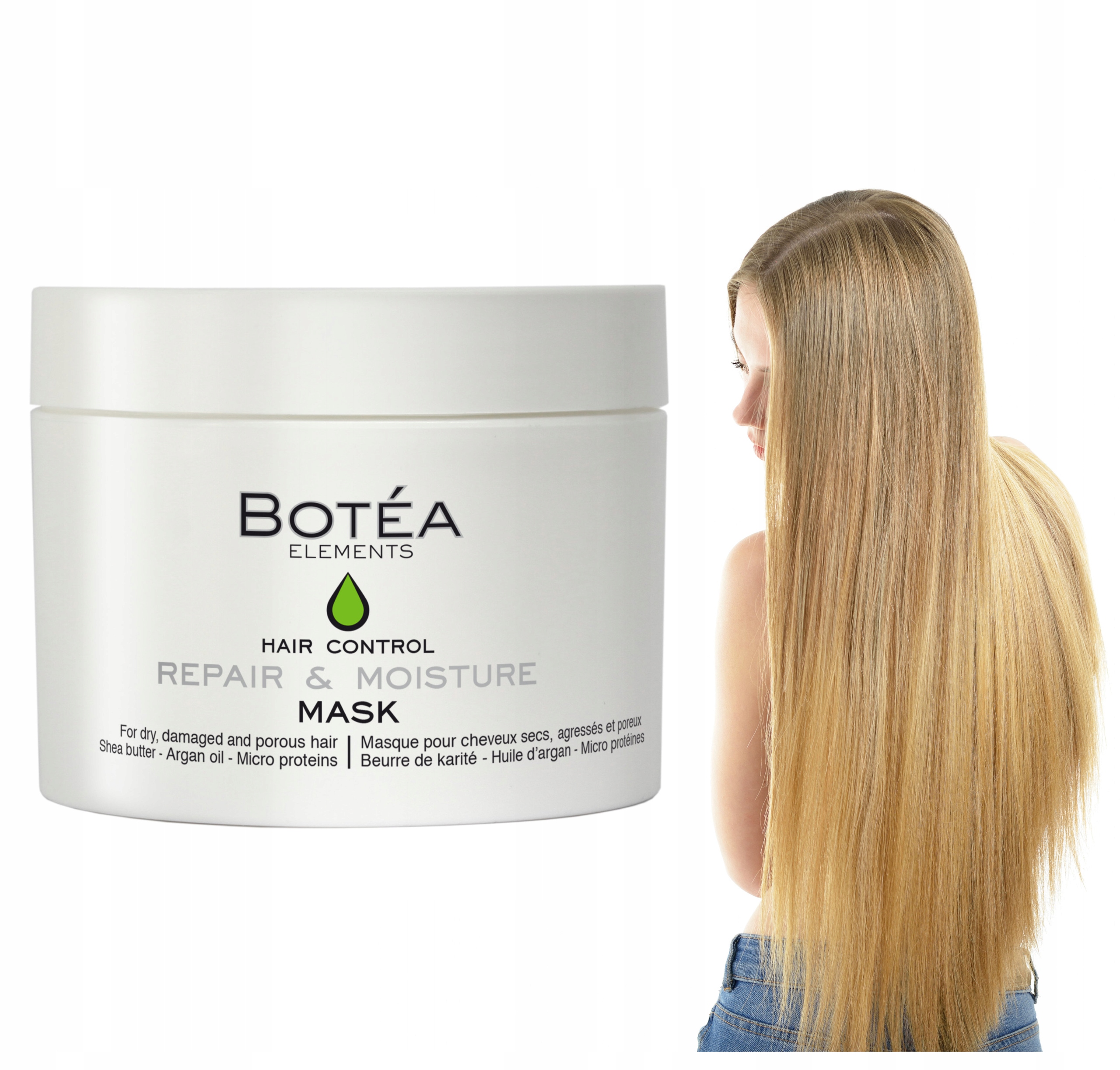 Hydratační maska na vlasy Carin Repair Moisture 350 ml