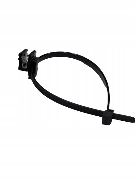 100 x Opaska kablowa z klipsem CLK4 Marka bez marki