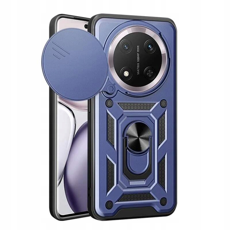 Techsuit CamShield Series etui do Honor Magic7 Lite X9c – niebieskie