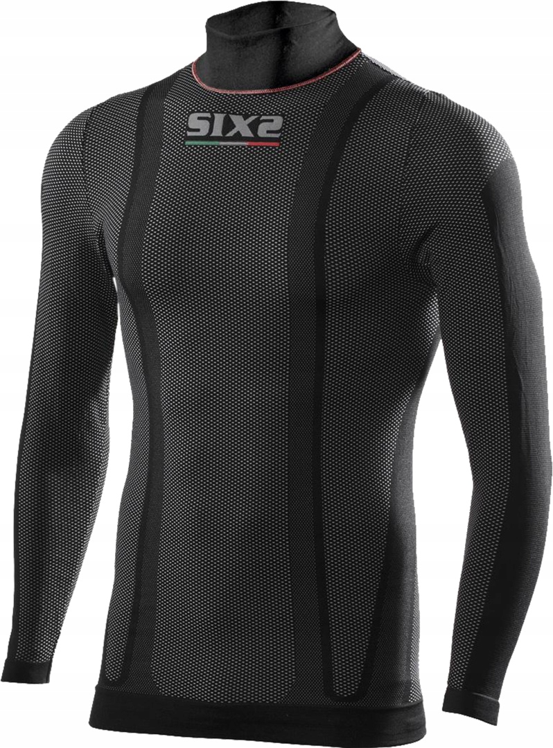 Termoaktívna Mikina Sixs TS3L Čierna Karbónová Na Leto Xs/s