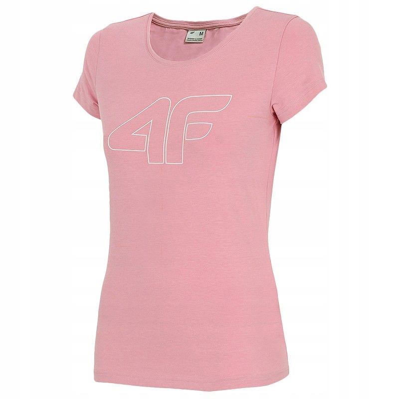 

Koszulka Damska T-shirt 4F H4L22 TSD353 Jasny Róż