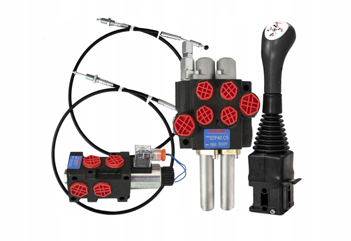 02P40 C5 - Набір тур джойстик спліттер + посилання + соленоїд