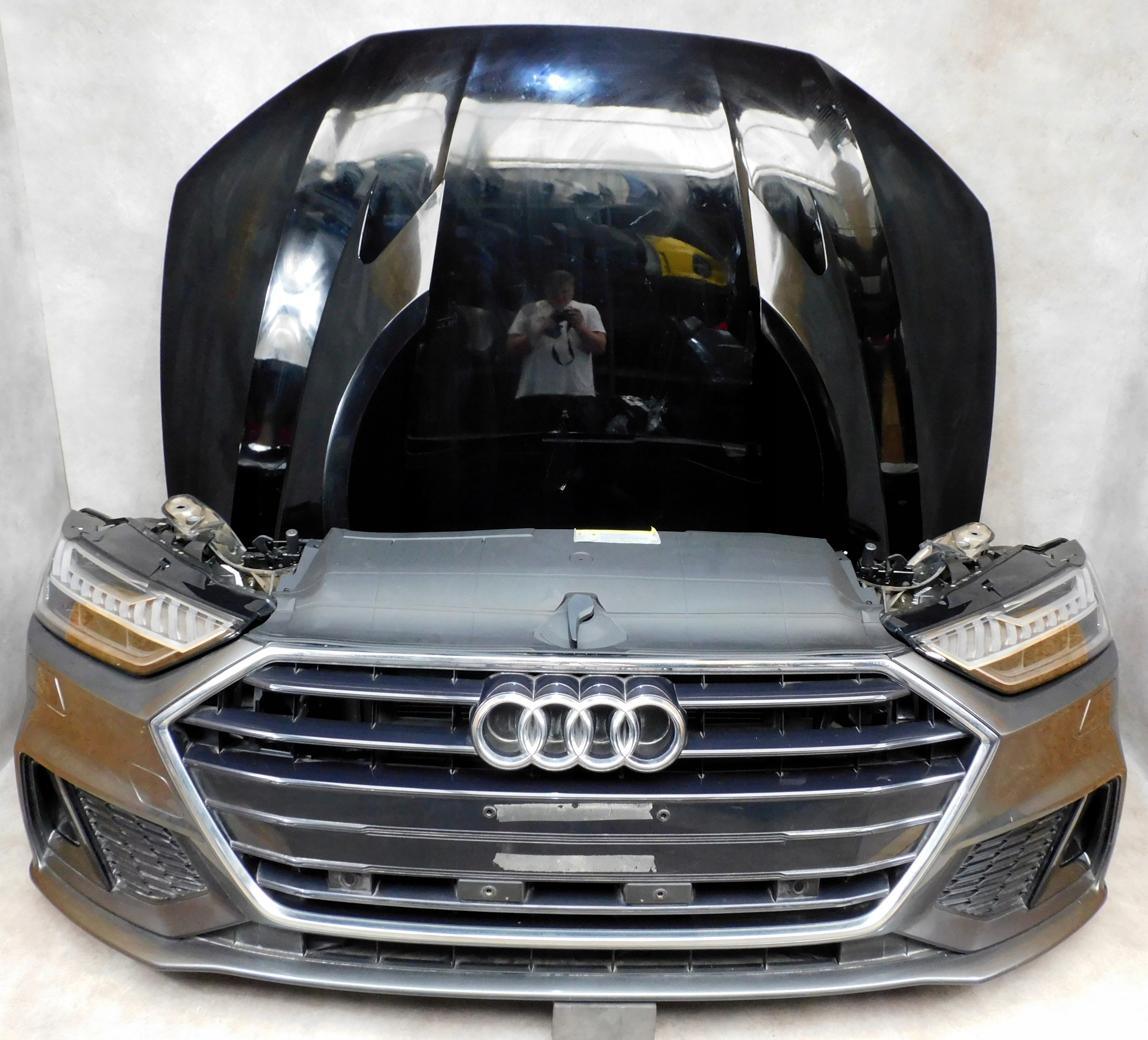 AUDI A7 C8 4K8 S LINE PRZÓD ZDERZAK LAMPY MASKA PAS BŁOTNIKI MATRIX