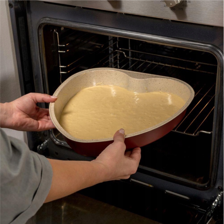 FORMA FOREMKA BLACHA GRANITOWA DO PIECZENIA SERCE Rodzaj tortownica