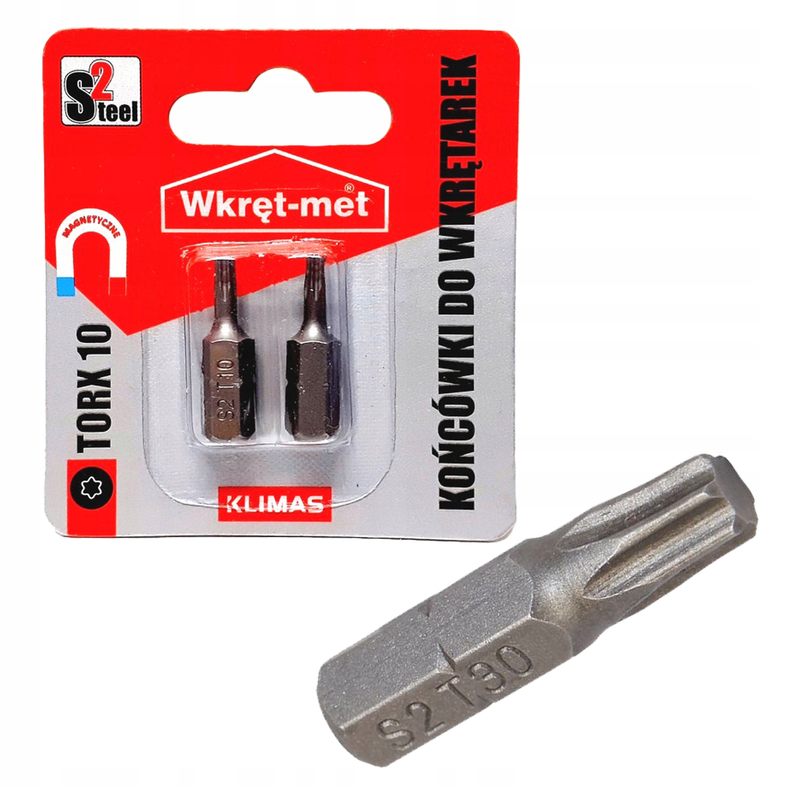 

Końcówki do wkrętarek bity bit Torx Tx 10 2 szt.