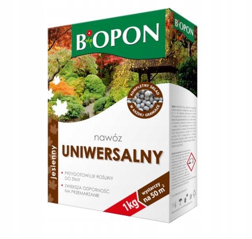 

Biopon nawóz Jesienny granulowany Uniwersalny 3kg