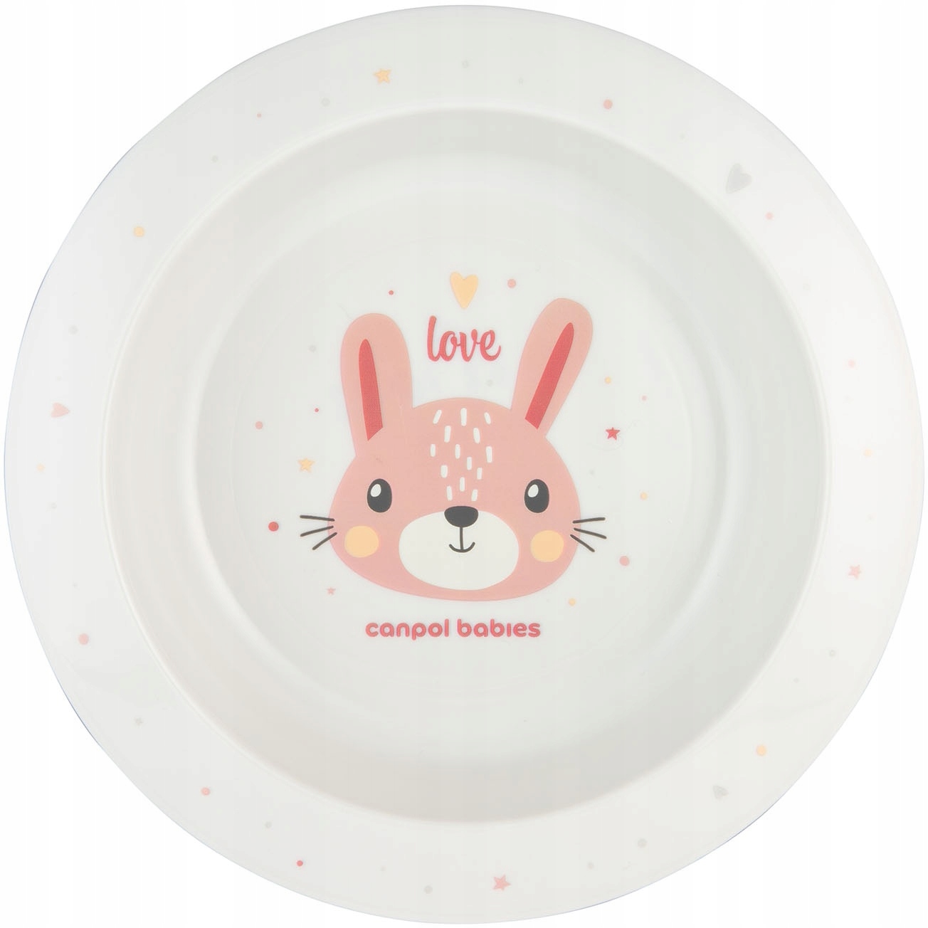 CANPOL MISECZKA PLASTIKOWA DLA DZIECI 4m+ 270ml CUTE ANIMALS - kotek