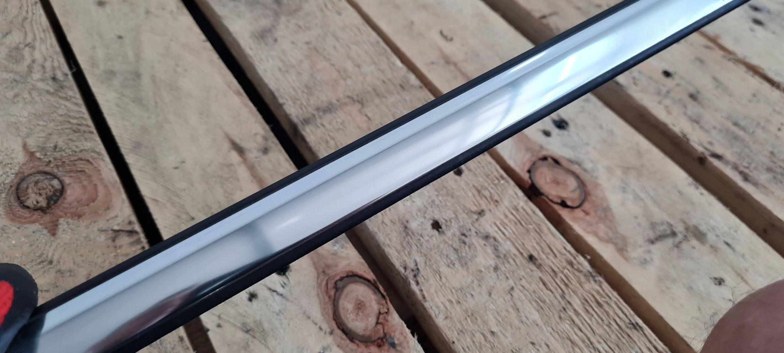 A4 B9 8W moulding dust door right right front CHROM 8W0853284B