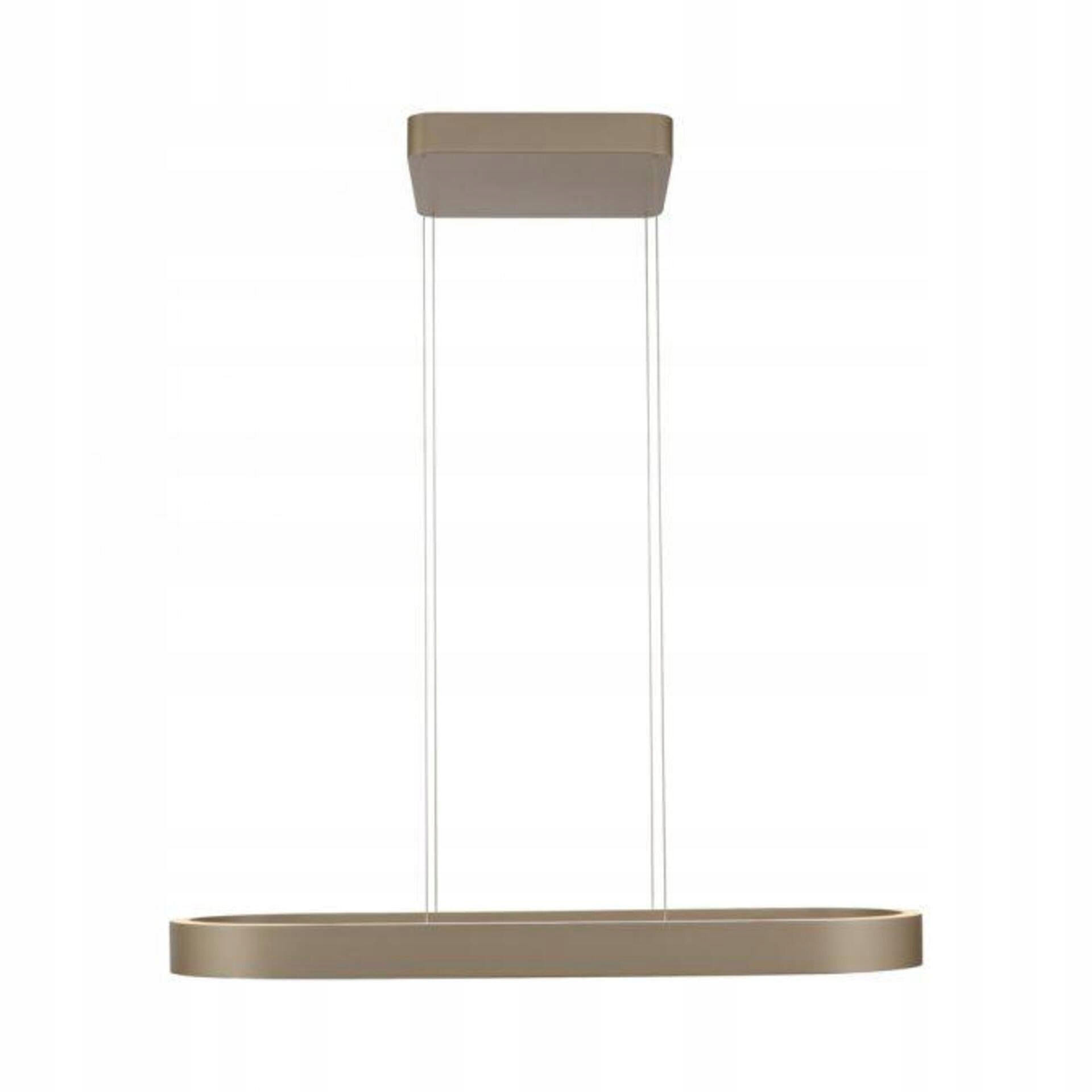 Paul Neuhaus Led závesné svietidlo Q-stretto, bronz ZigBee 2700-5000K
