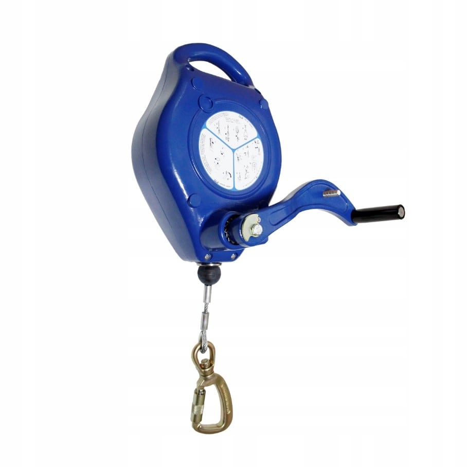 Samobrzdící zařízení pro záchranný klikový naviják Irudek Koala R15 15 m