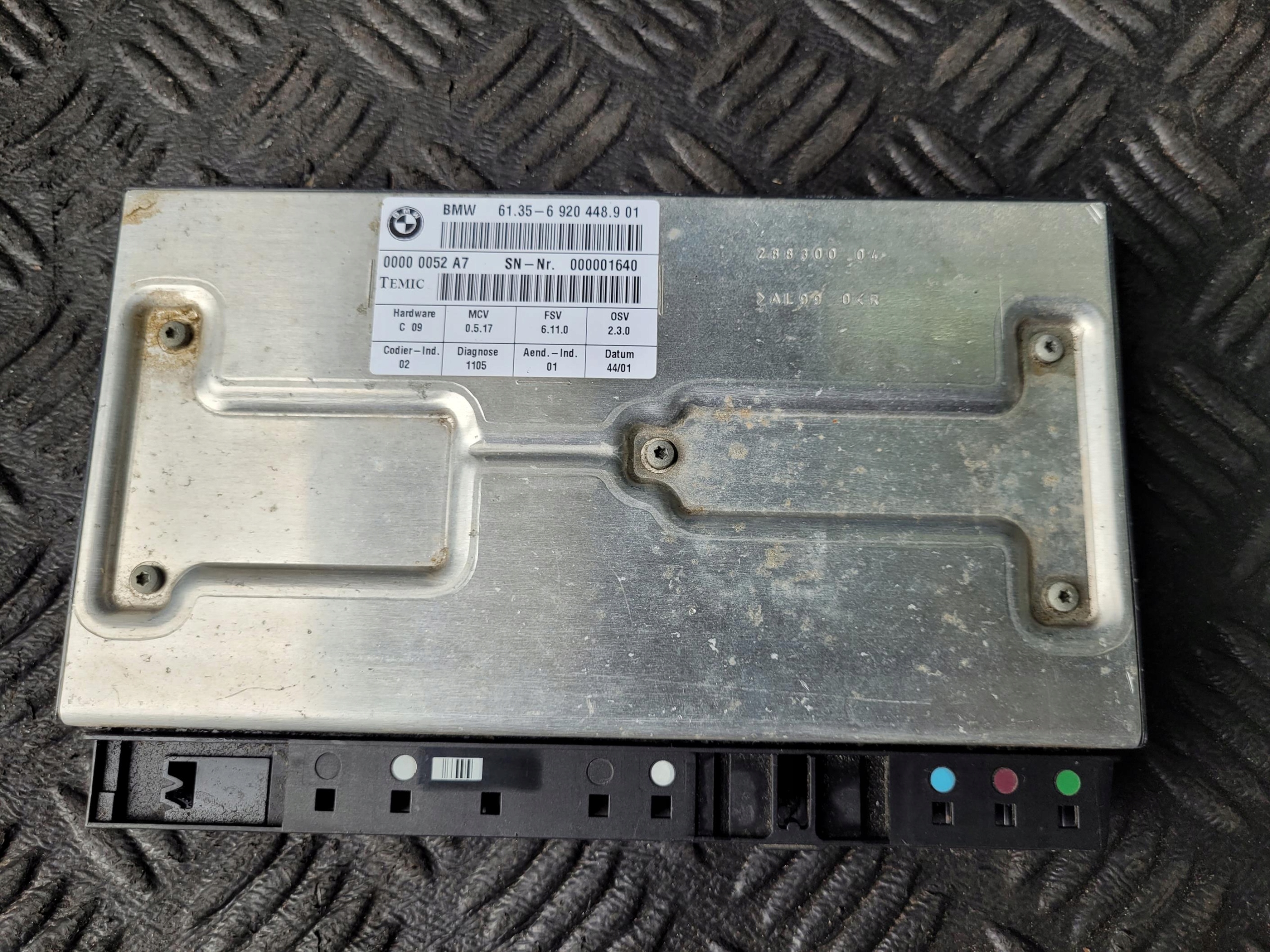 modul Bedienteil SITZ 6920448 BMW E65 E66 3.0 D LIFT