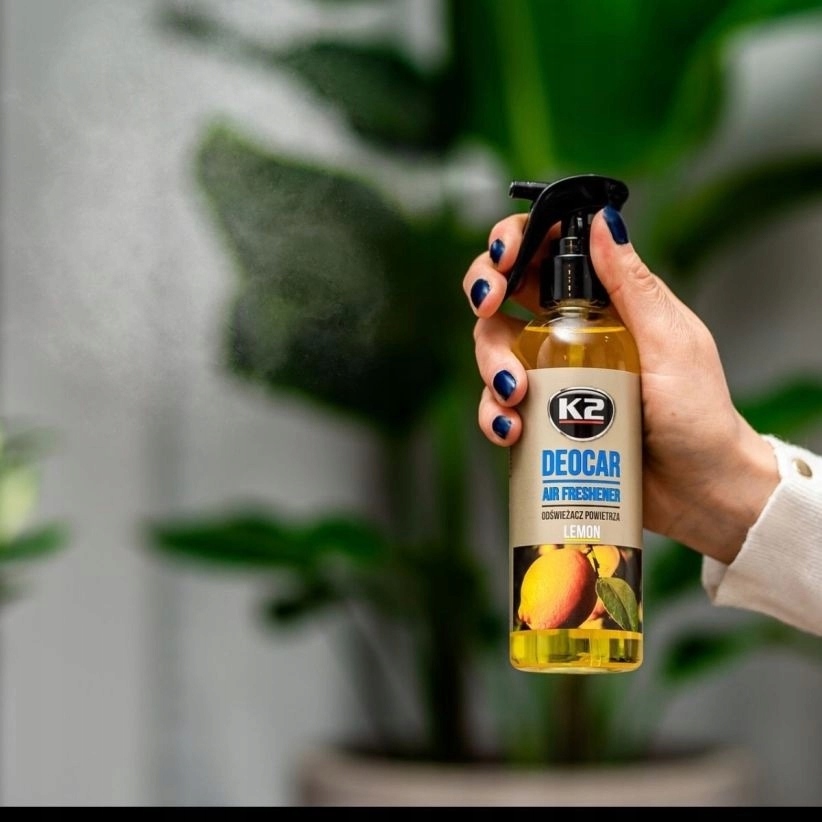 K2 CAYON DEOCAR LEMON Cytryna Zapach Samochodowy Atomizer cytrynowy 250ml Rodzaj atomizery