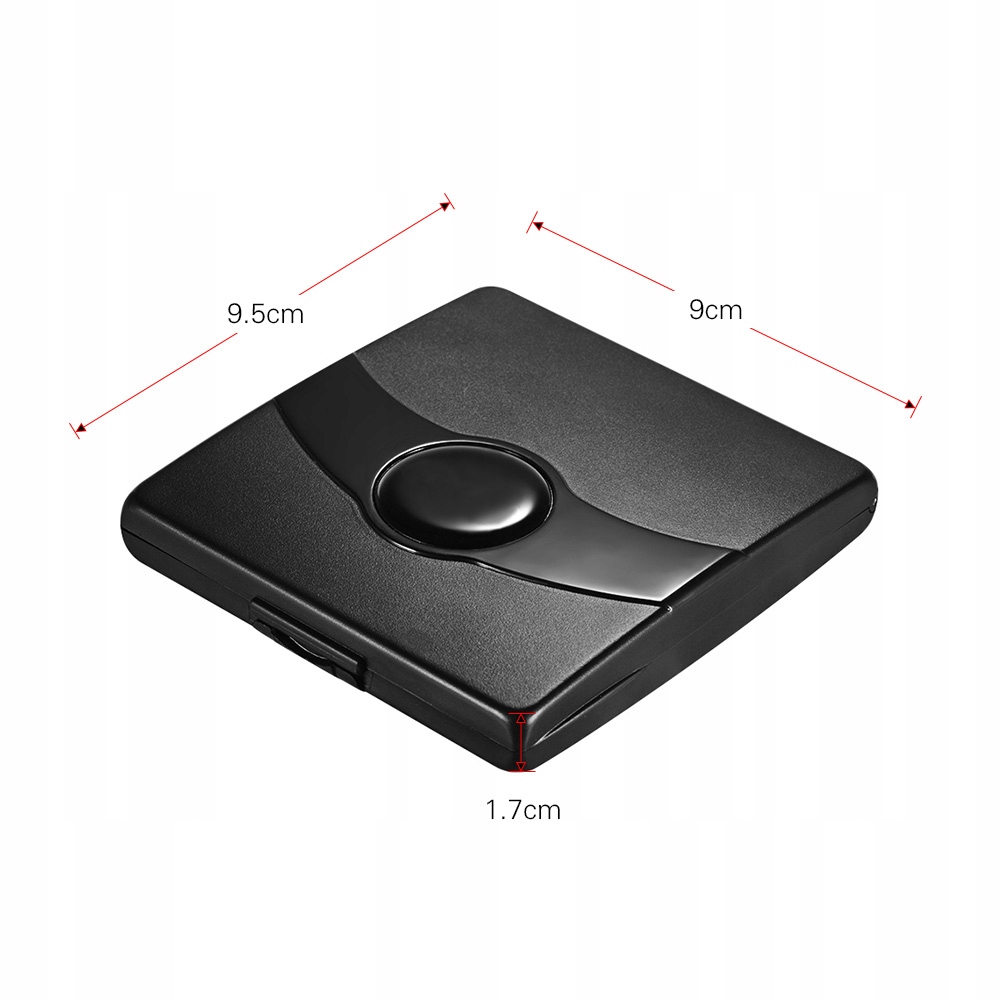 Black Reeds Case Holder Box ABS 8PCS Reeds Pojemność saksofonu QJ