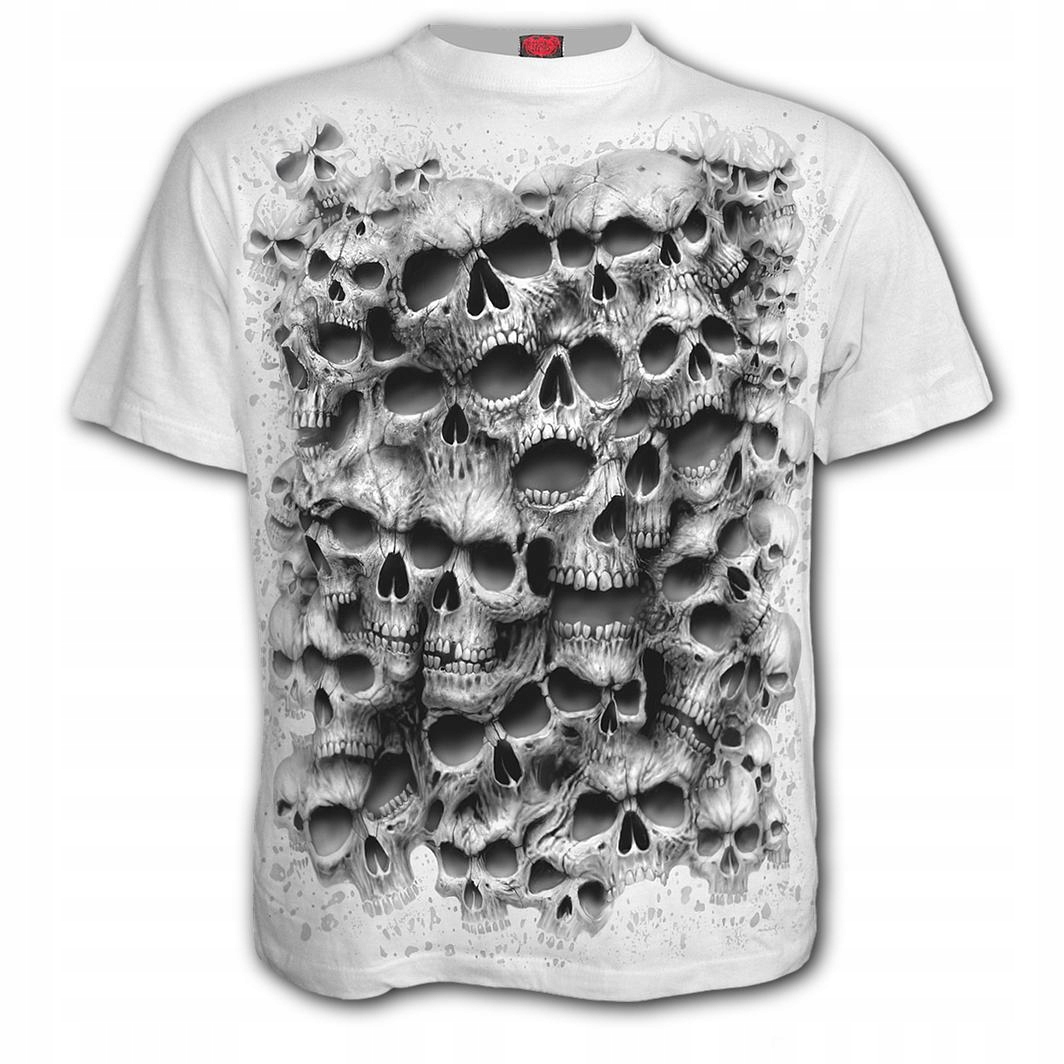 

Koszulka Czachy Twisted Skulls Spiral XL