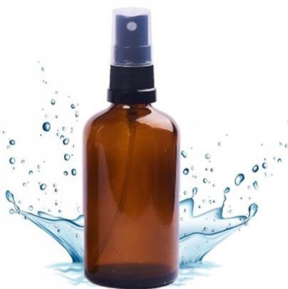 

Butelka Szklana Brąz 100ml Atomizer Czarny Spray