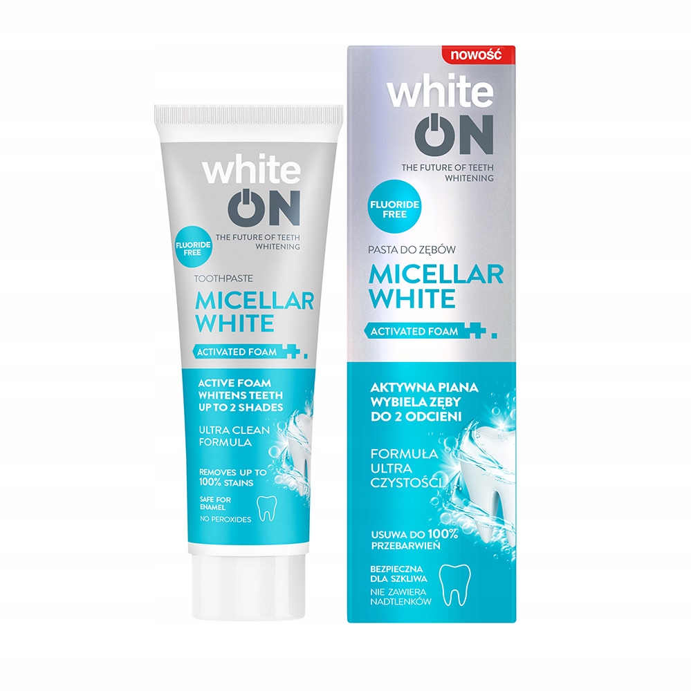 

Wybielająca pasta do zębów tołpa. whiteON 75 ml