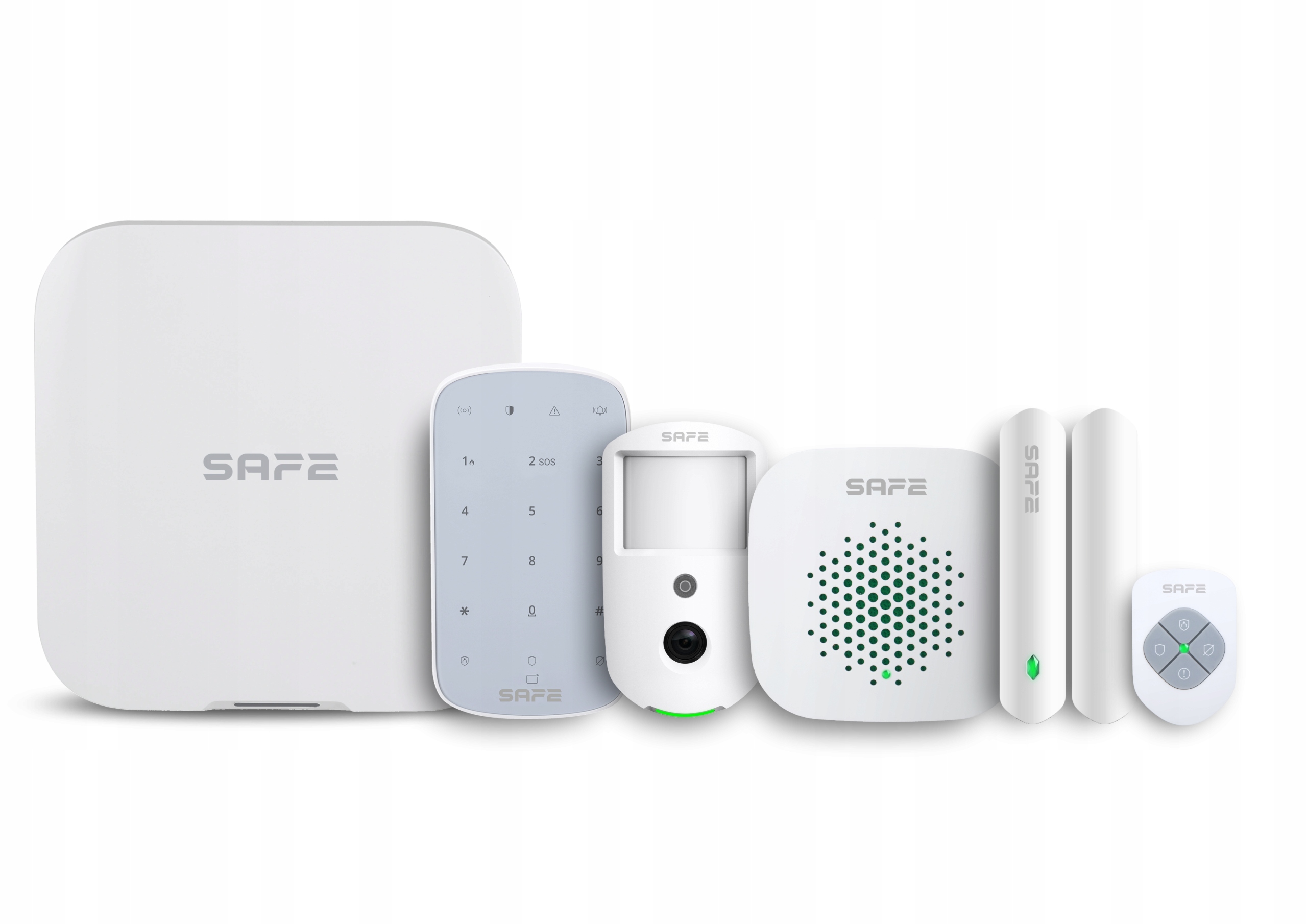 Safe Starter Kit Cam Plus, biela