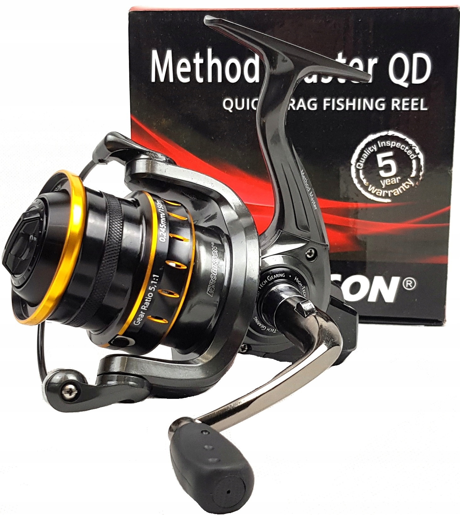 Kołowrotek Robinson Method Master Qd 405