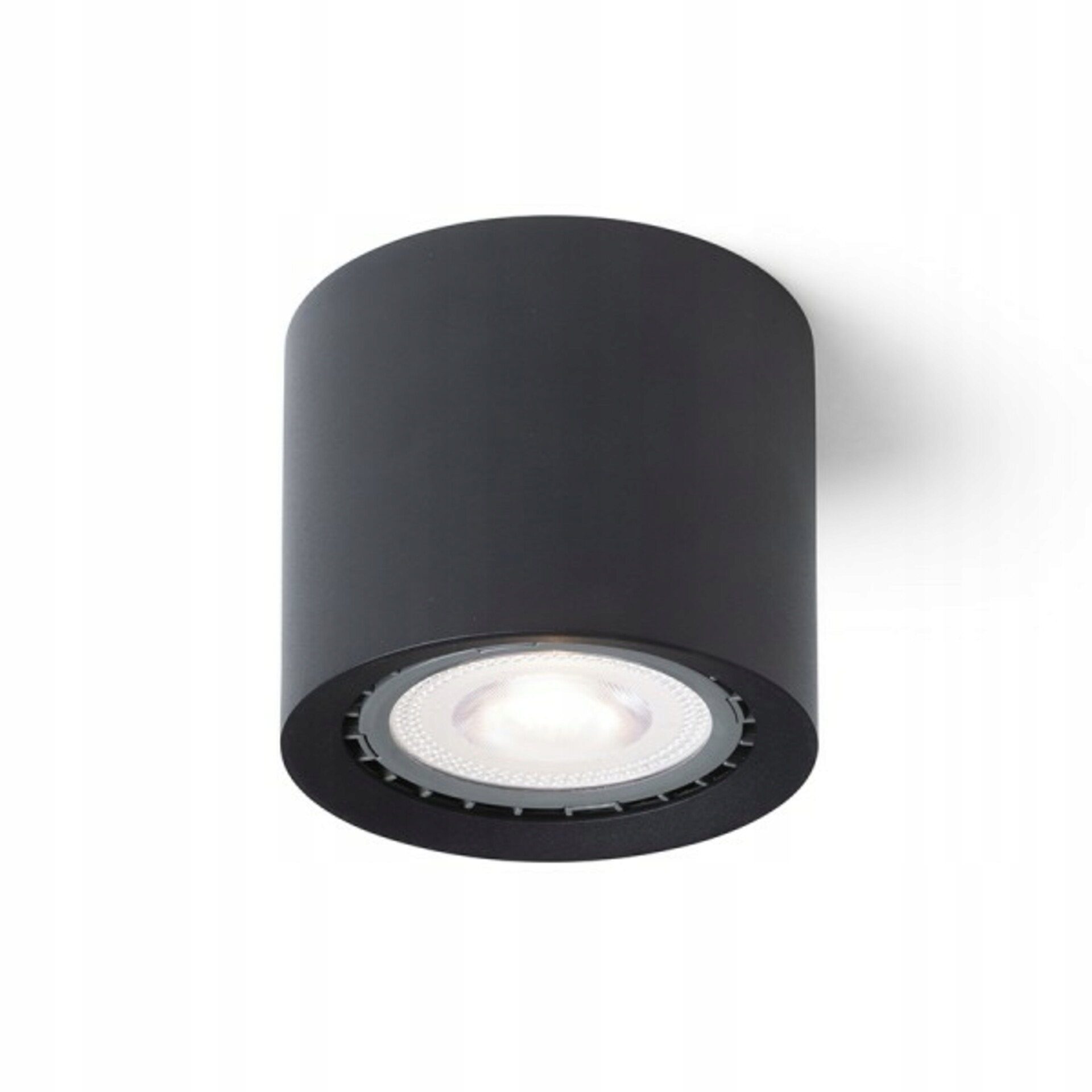 Stropní svítidlo Rendl Kayal černé GU10 max. 9W, průměr 117 mm, 230V