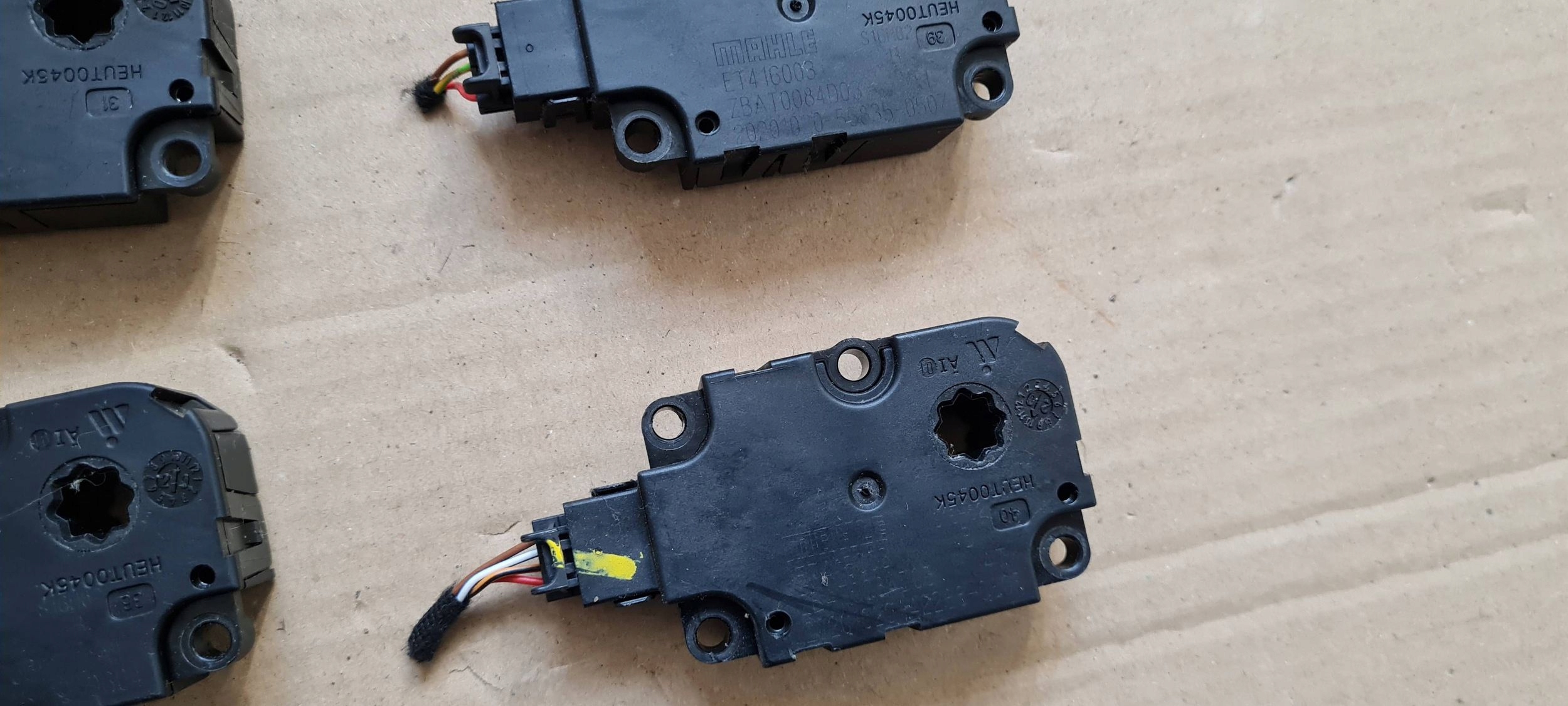 A6 C8 4K Micro moteur Bouches buses Console Bloc de chauffage complet ET416003 A4 B9 8W A5