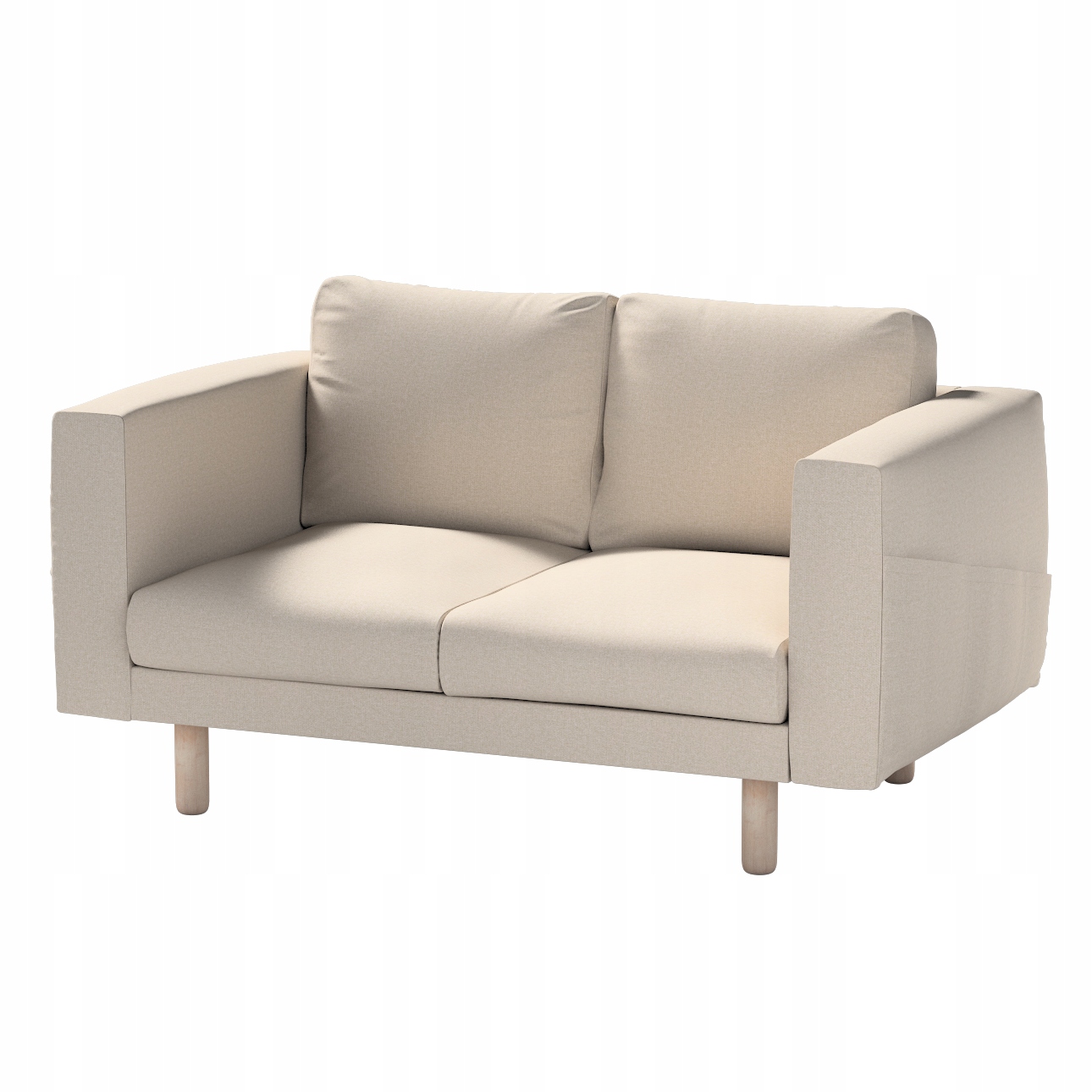 Potah na 2-místnou pohovku Norsborg Ikea černý