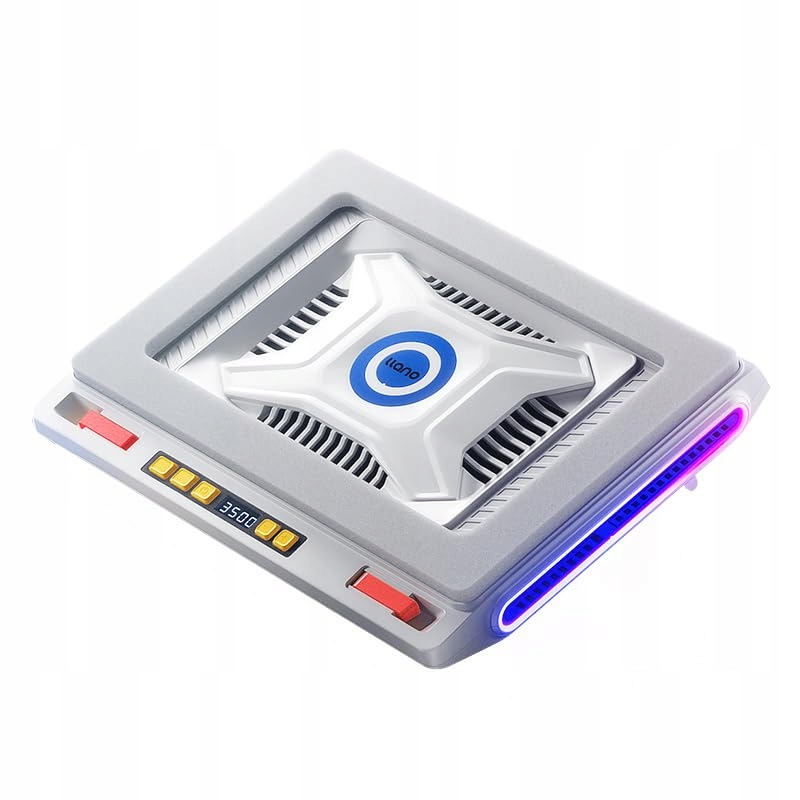 Llano V10 chladiaca podložka pre notebook s výkonným turboventilátorom