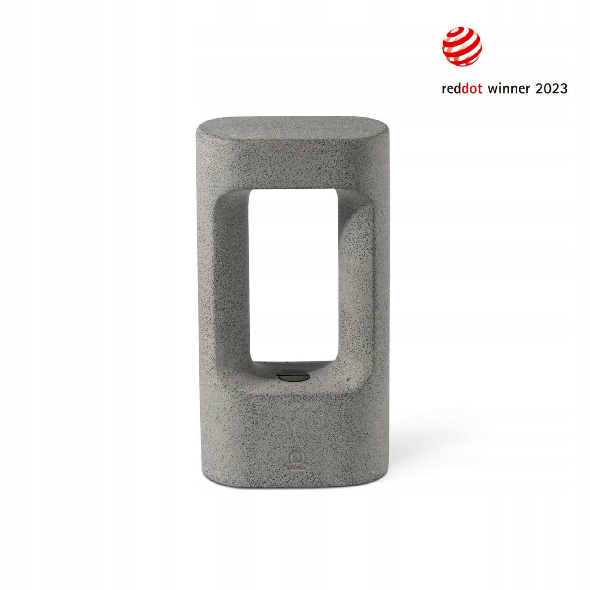 Stojanová lampa Faro Totem 285, zem, betón, Led 6,5 W, IP55, 2700 K