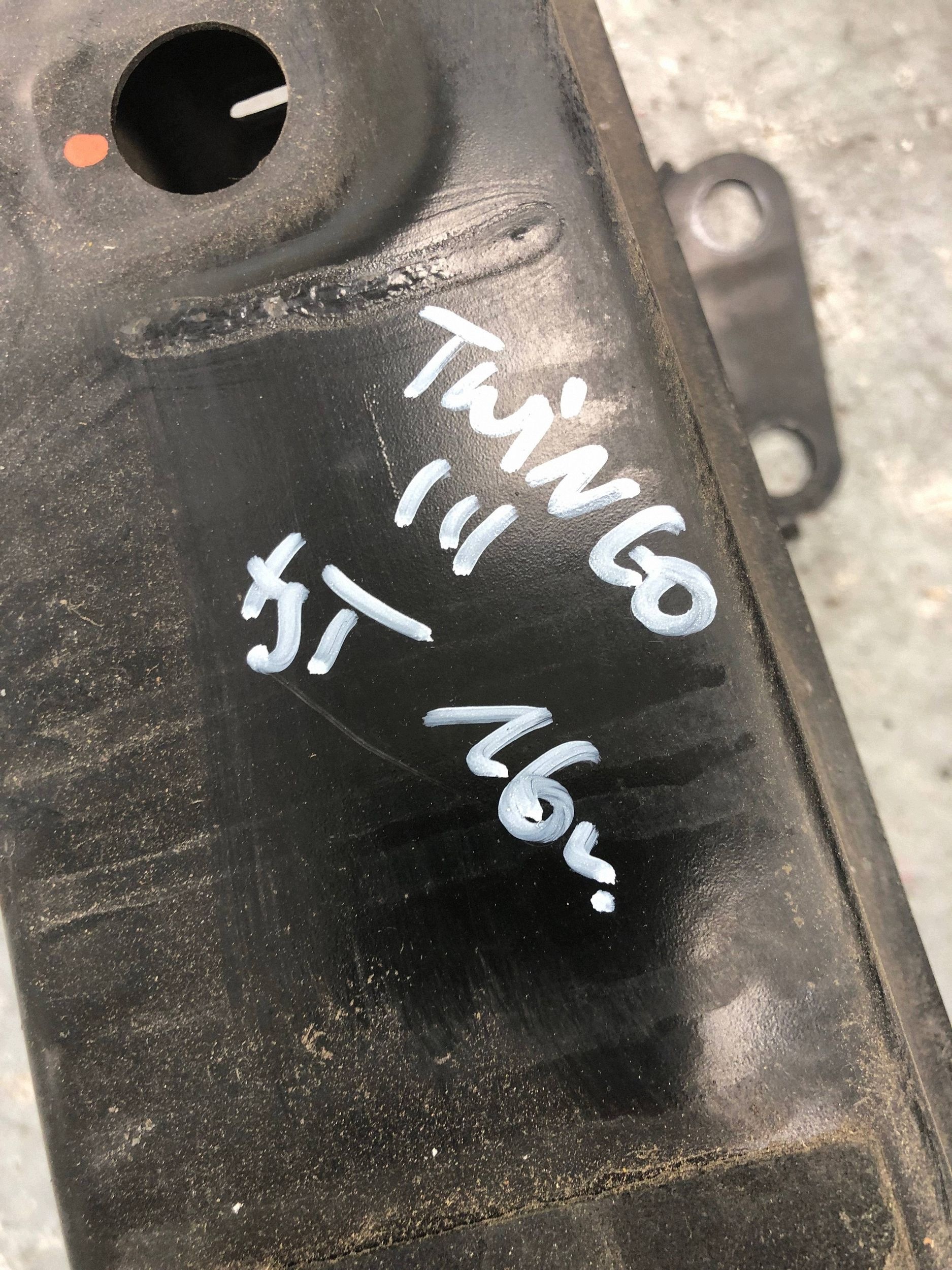 bumper support rear part RENAULT TWINGO III 756107041R