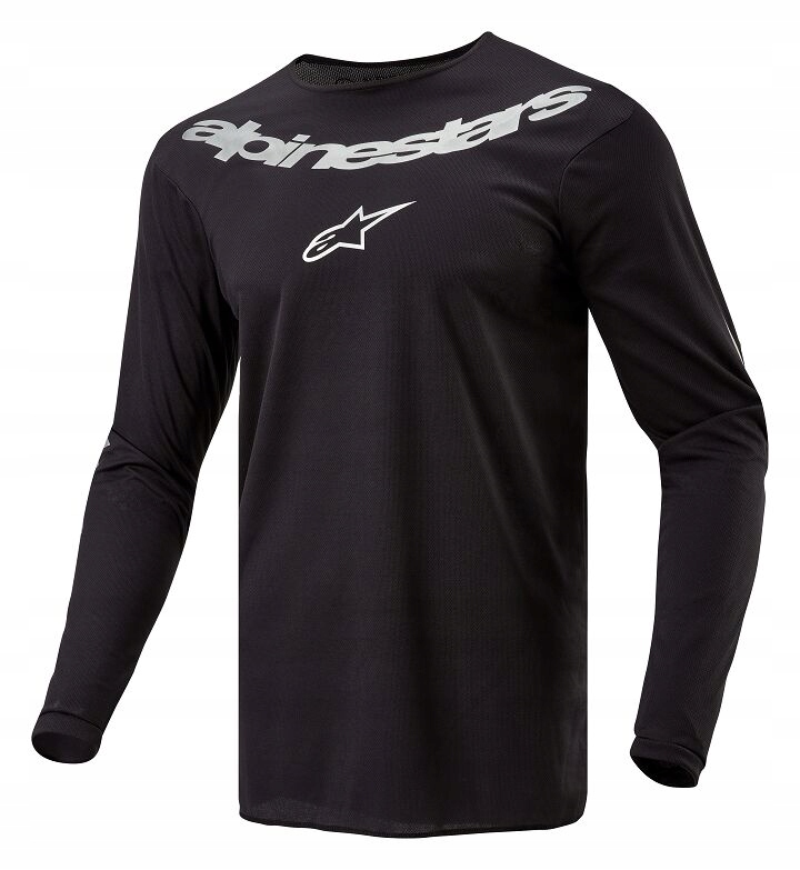Bluza Na Crossa Alpinestars Fluid Graphite Black/silver M