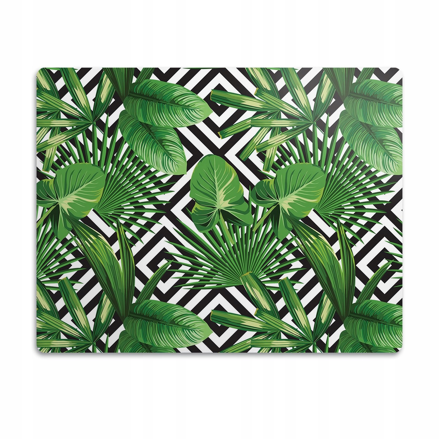 Elastická podložka pod misku Tropické listy 90x60