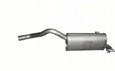 07.52 - Глушник Opel Combo1, 4 від 12Р.+хомут