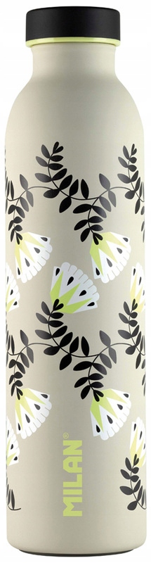 Termoska Velká 591 ml béžová Milan kovová Lahev Na Pití na vodu