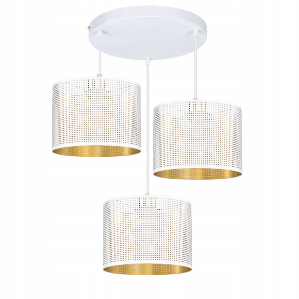 Závěsná Lampa Lustr Prolamovaná S Otvory, Talíř