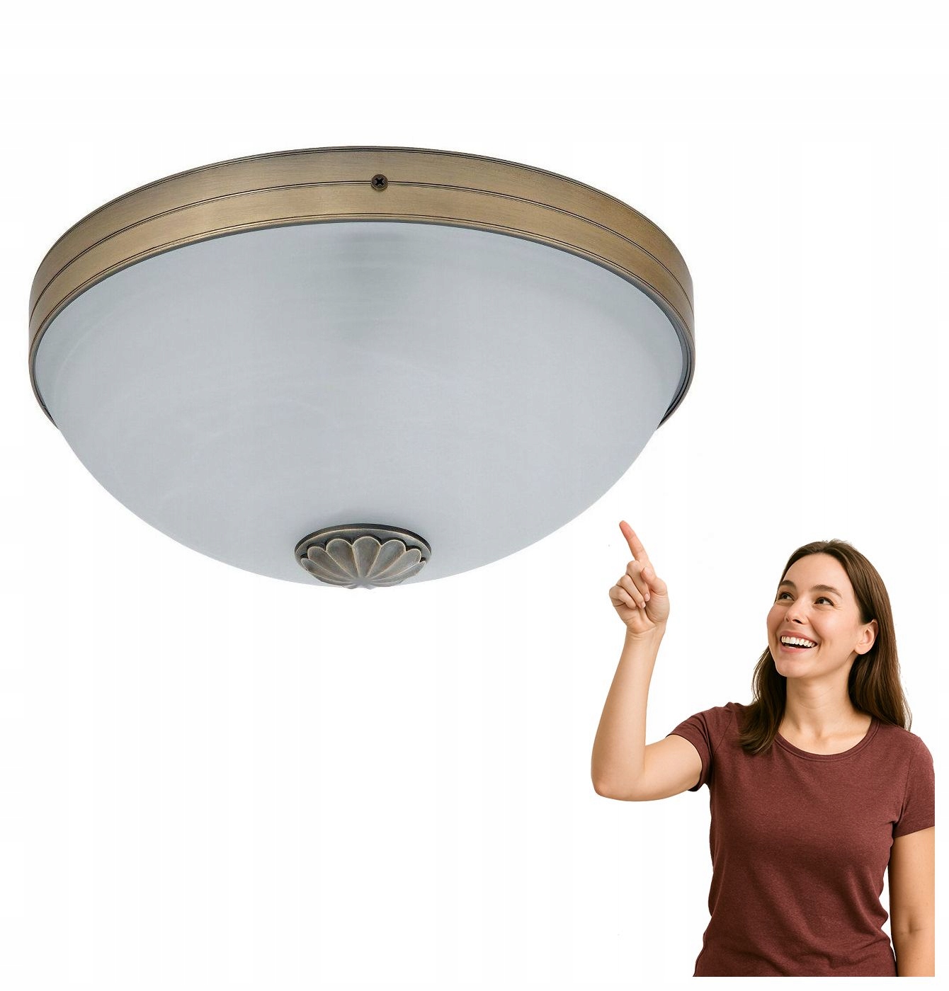 Stropná lampa Orchidea 8558 Rabalux