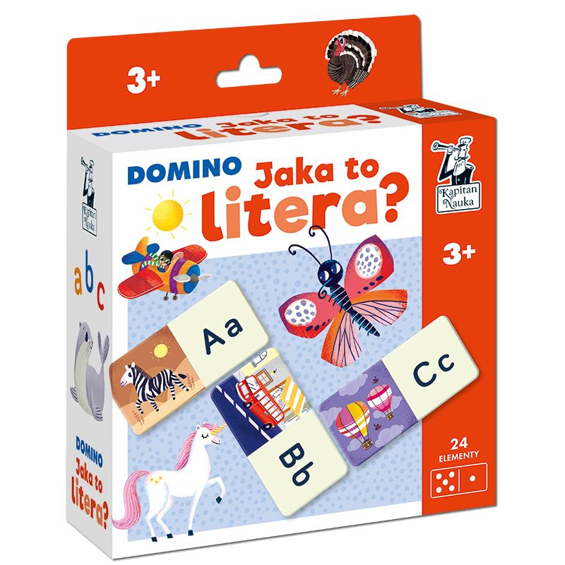 

Kapitan Nauka. Domino. Jaka to litera